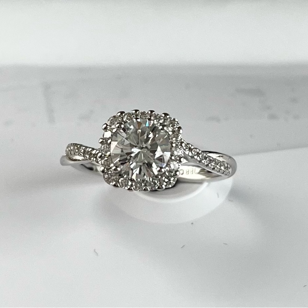 Giani Bernini Sterling Silver Ring with Cubic Zirconia Size 8